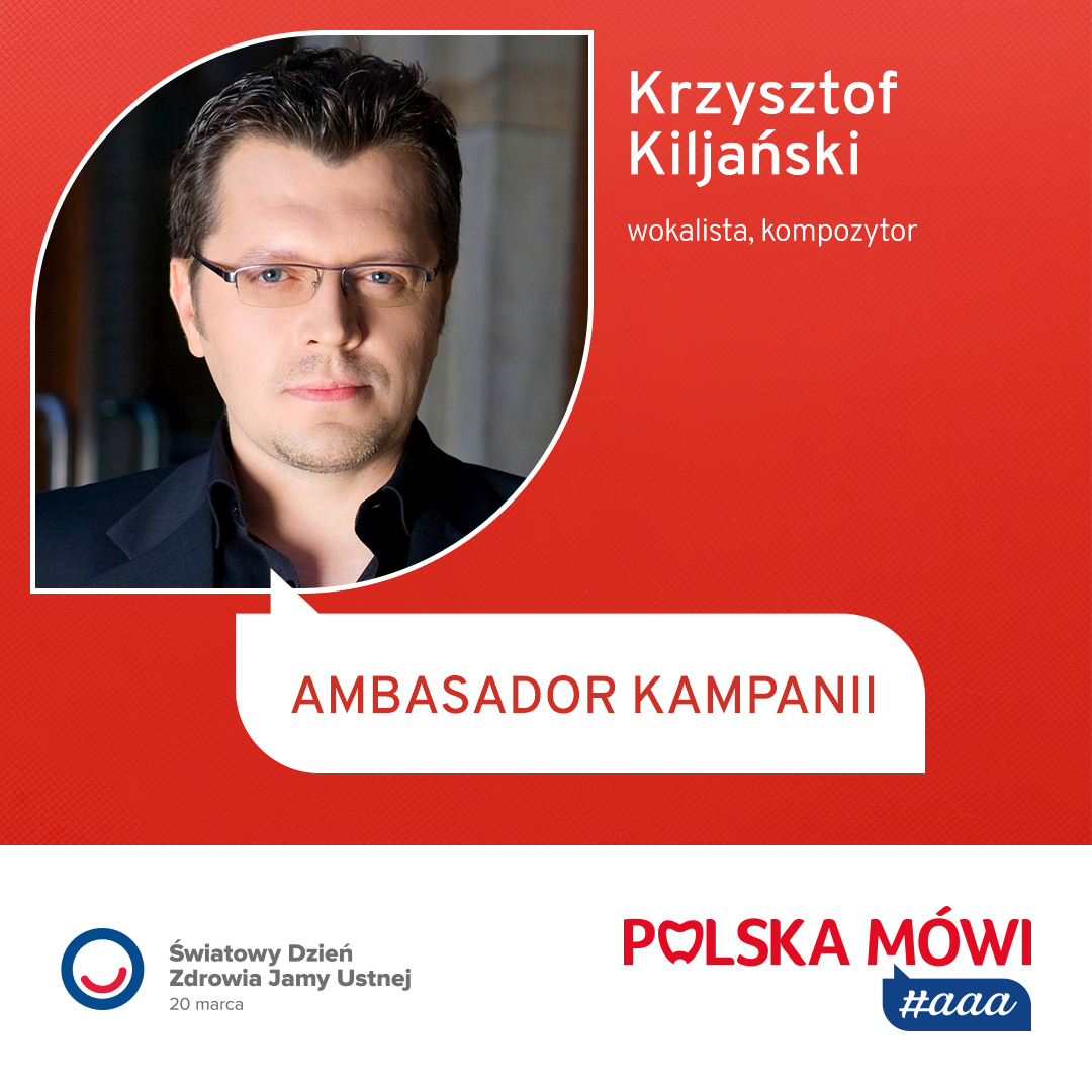 Krzysztof Kiliański Ambasadorem „Polska mówi #aaa!”